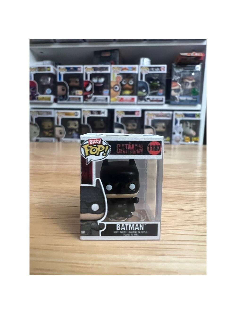 BITTY The Batman 1" Funko Pop #1187 Movies DC Comics Detective Robert Pattinson